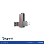 فلش مموری هایک سمی مدل E307C DUAL Slim ظرفیت ۱۲۸ گیگابایت USB 3.2