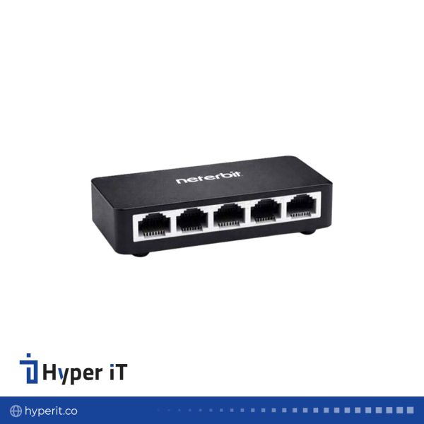 هاب سوئیچ 5 پورت نتربیت مدل NETERBIT NES-1005E-C