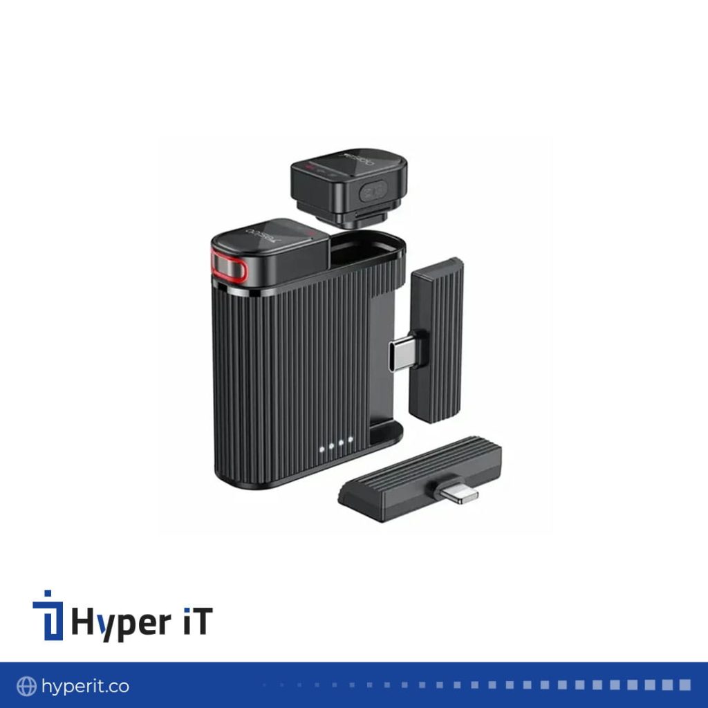 میکروفن یقه ای بی سیم YESIDO مدل MINI LAVALIER MIC-KR19