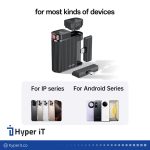 میکروفن یقه ای بی سیم YESIDO مدل MINI LAVALIER MIC-KR19