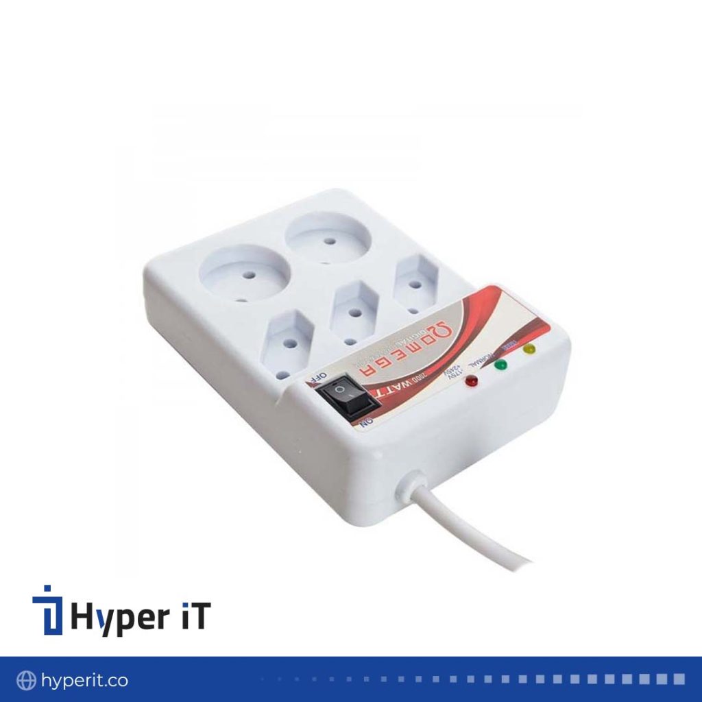 محافظ برق امگا 5خانه کلیدار به طول 1.3 متر
