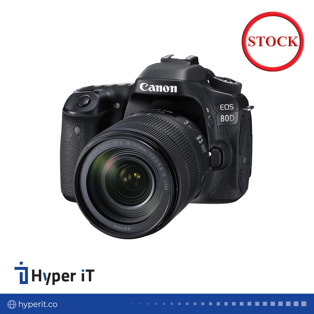 دوربین دیجیتال کانن مدل  Eos 80D EF S (استوک)