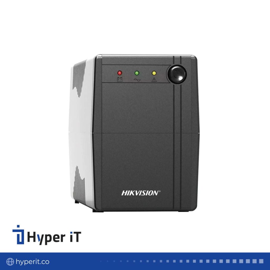 UPS لاین اینتراکتیو هایک ویژن مدل DS-UPS600 دارای باتری داخلی